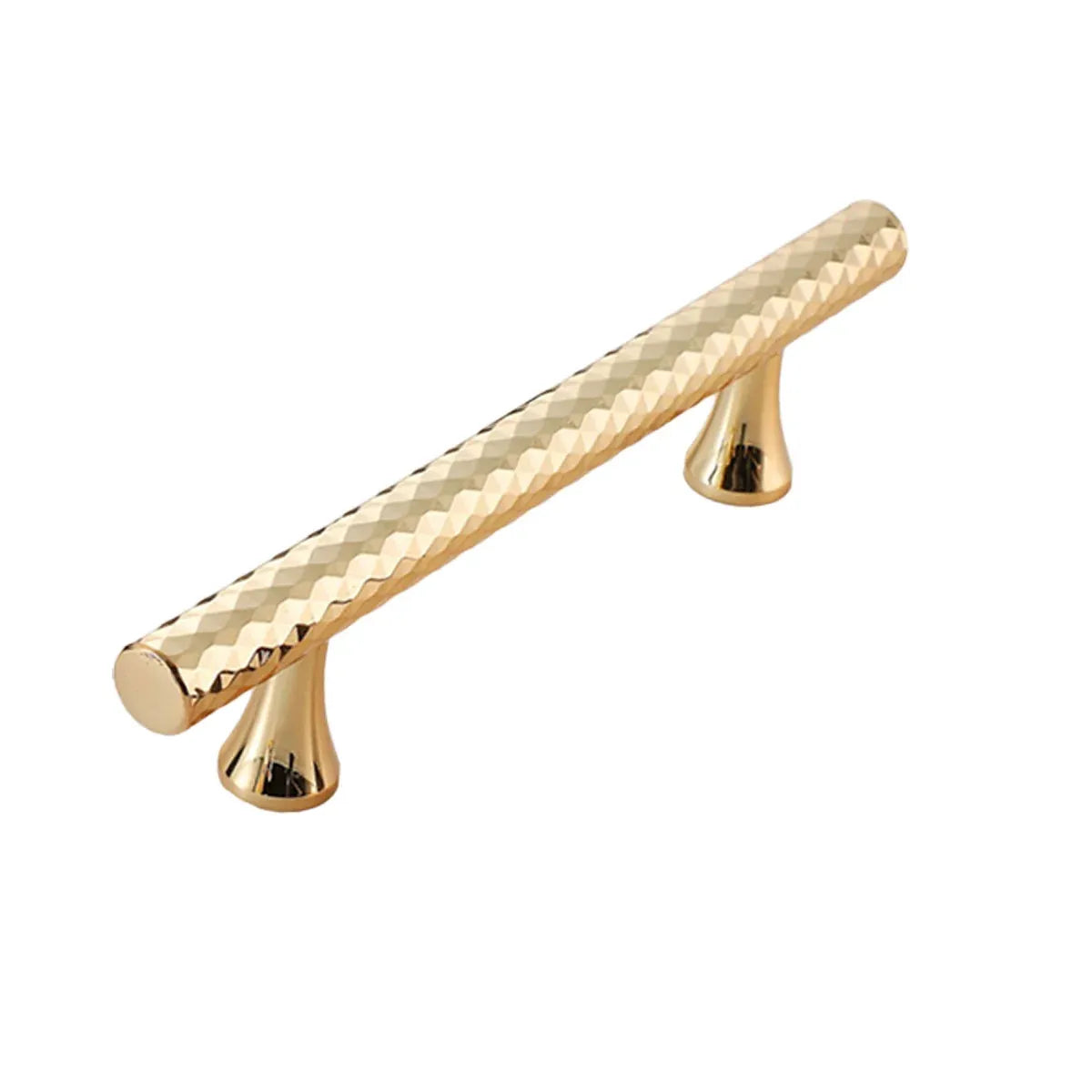 American Style Closet Handle Drawer Pull Cabinet Door Handle Vintage Bronze Knob - Gold - 148mm