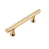 American Style Closet Handle Drawer Pull Cabinet Door Handle Vintage Bronze Knob - Gold - 148mm