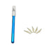 Craft Knife with 5 Blades Metal Handle Cutter Engraving Hobby Scalpel Tool - Blue