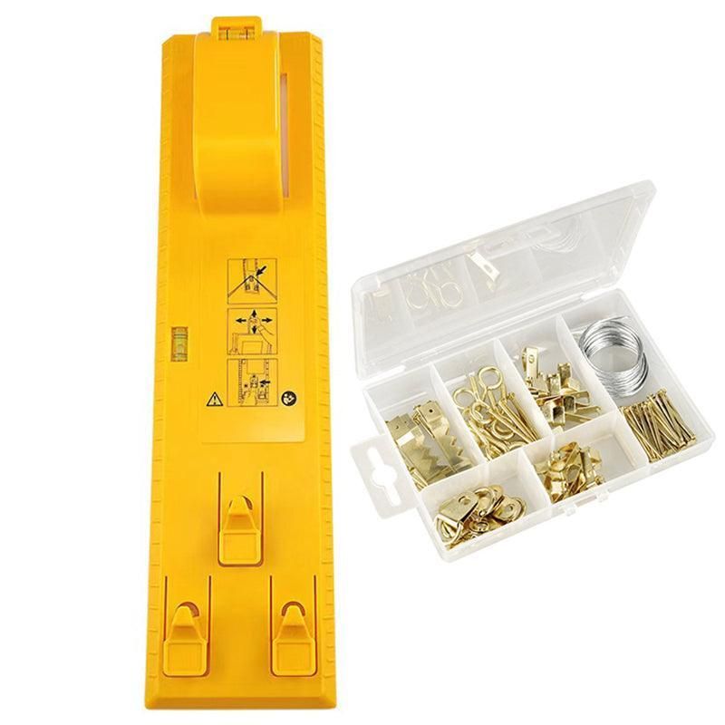 Picture Hanging Tool Tools Frame Hanger Easy Wall Photo Hanging Level Ruler Au
