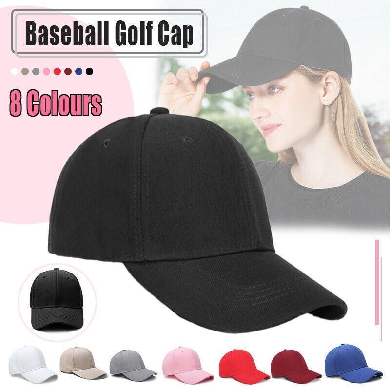 Summer Multi-colour Shade Baseball Cap Outdoor Peaked Sun Visor Hat - Pink