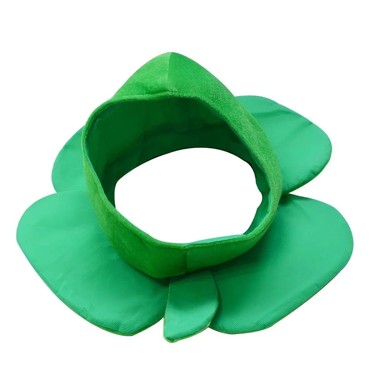 St Patricks Day Hat Festival Party Digital Print Irish Green Shamrock Cap - D