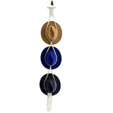 Boho Hand-Woven Macrame Hat Display Rack Hanging Cap Holder 1-3 Hat Rope hanger - G(3Hat Rope hanger)