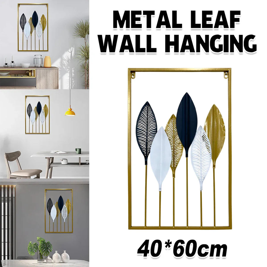 Simple Iron Wall Decoration Wall Hanging TV Background Dining Room Porch Decor
