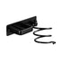 Wall Mounted Hair Dryer Holder Bathroom Hair Straightener Storage Rack Home Use - Black
