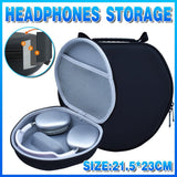 Portable Headphone Storage Case Headband Organizer for Travel and Outdoor Use