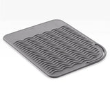 Hair Styling Tools Heat Resistant Mat for Curling Iron Flat Iron Straightener Pad - Grey