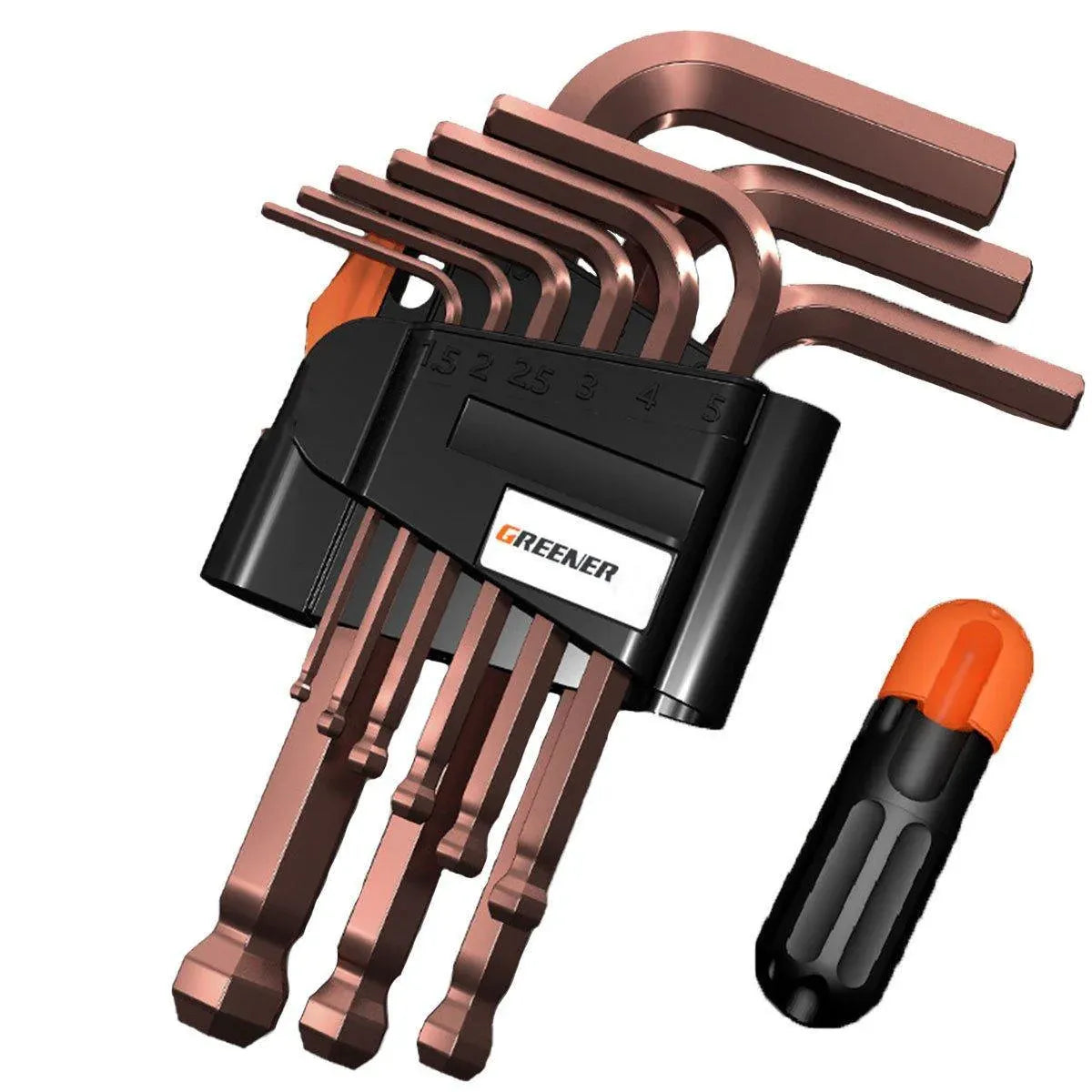 Hexagonal Wrench Set with Plate Handle Multi Size Hex Key Tool Kit for Repair - Ball joint