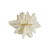 Chiffon Headdress Flower Hairpin Woman Sweet party hair Claw styling Hair Clips - Beige