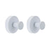 2/4PCS Suction Cup Hook Wall Vacuum Hanger No Drill Coat Hat Holder for Bathroom - White-2pcs