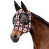 Mosquito Proof Horse Mask Printed Head Cover Large Size Protective for Outdoor - Purple