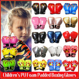Boxing Sparring Training Gloves MMA Kickboxing Punching Gloves for Practice Sessions - Black[Flame Pattern]