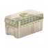 Large Capacity Food Grade Ice Cube Mold with Lid Household Ice Storage Box - Green