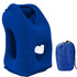 Inflatable Air Cushion Travel Pillow for Airplane Office Nap Rest Neck Head Chin - Blue