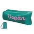 Inflatable Sofa Outdoor Portable Lazy Air Lounge For Camping Picnic Lightweight - Green