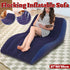 Outdoor Flocking Inflatable Sofa Thickened Portable for Travel Patio Daily Use