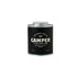 Coffee Bean Storage Canister with Valve Portable Tin Container for Travel - Black