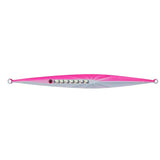 Glow in the Dark Fishing Lure Bionic Jigging Bait 150-400g Deep Sea Tackle - Pink white-200g
