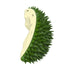 Durian Rubbing Comb for Cats Grooming Massage Tool Pet Hair Comb for Shedding - Green