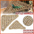 Comfortable and Natural Straw Reptile Bed Hammock for Basking and Relaxation - 20*20*28CM