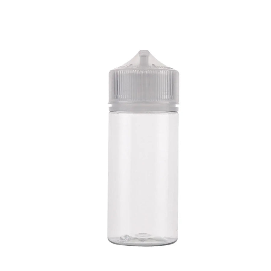 Clear Dropper Bottle Set 50ml 100ml Refill Squeeze Bottles 30 Pack - 100ml