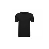 S Size Gildan Men T-shirt Plain Blank 100% premium Cotton Basic Tee Short Sleeve 76000 - Black