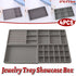 4PCS Jewelry Organizer Box Set Makeup Storage Tray for Rings Earrings Bracelets