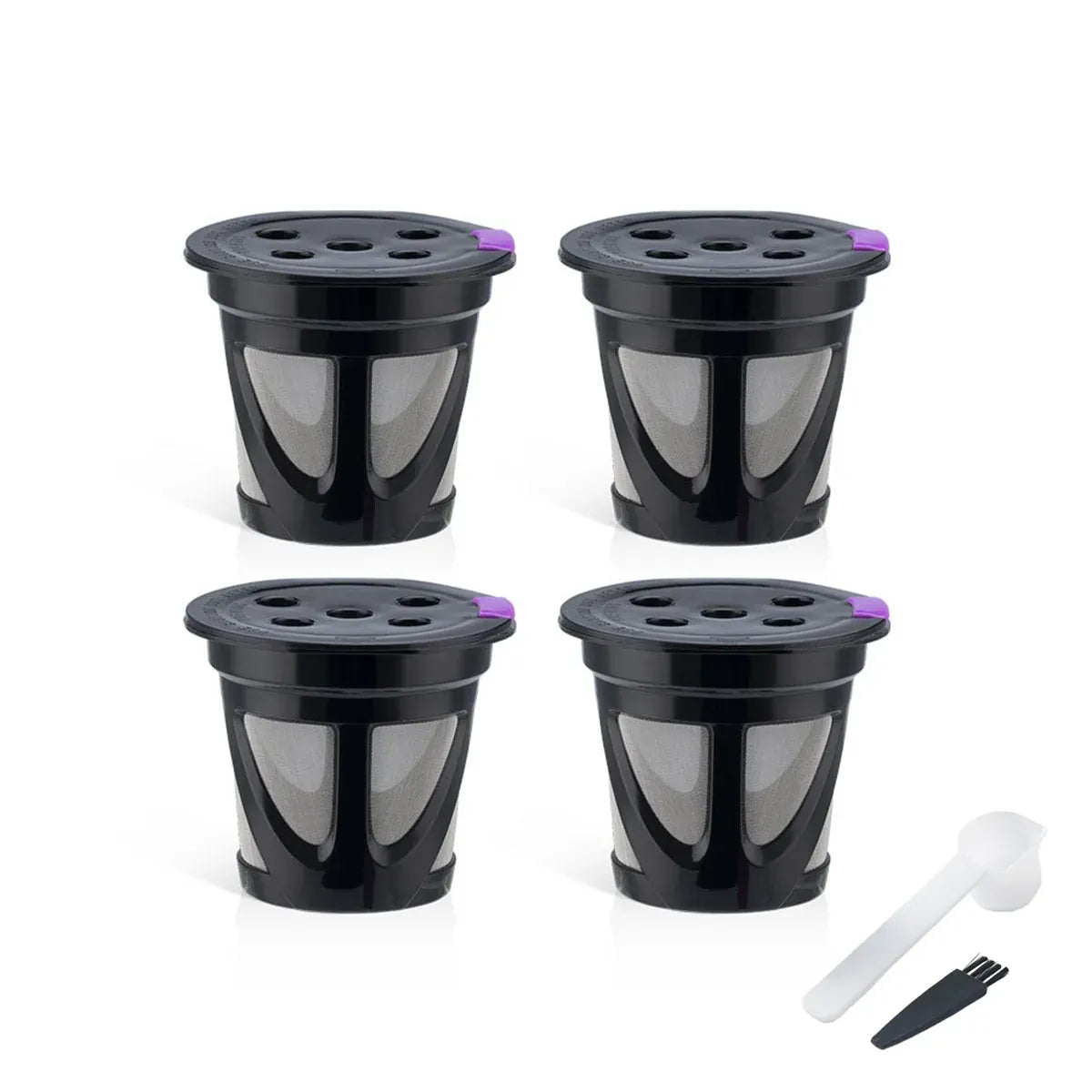 Coffee Capsule K-cup Basic Model Recyclable Reusable Coffee Pods For Home Office - Black