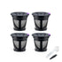 Coffee Capsule K-cup Basic Model Recyclable Reusable Coffee Pods For Home Office - Black