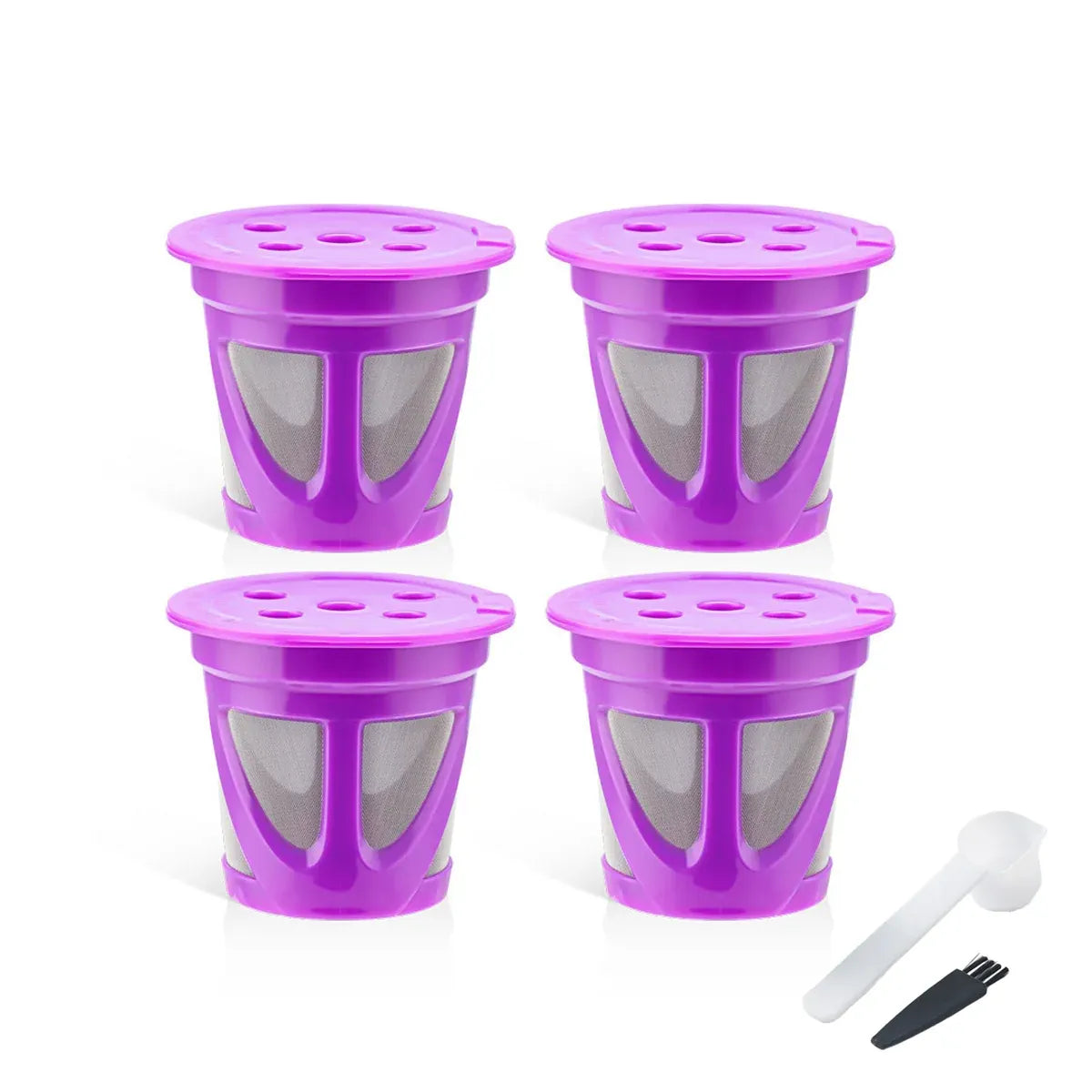 Coffee Capsule K-cup Basic Model Recyclable Reusable Coffee Pods For Home Office - Purple