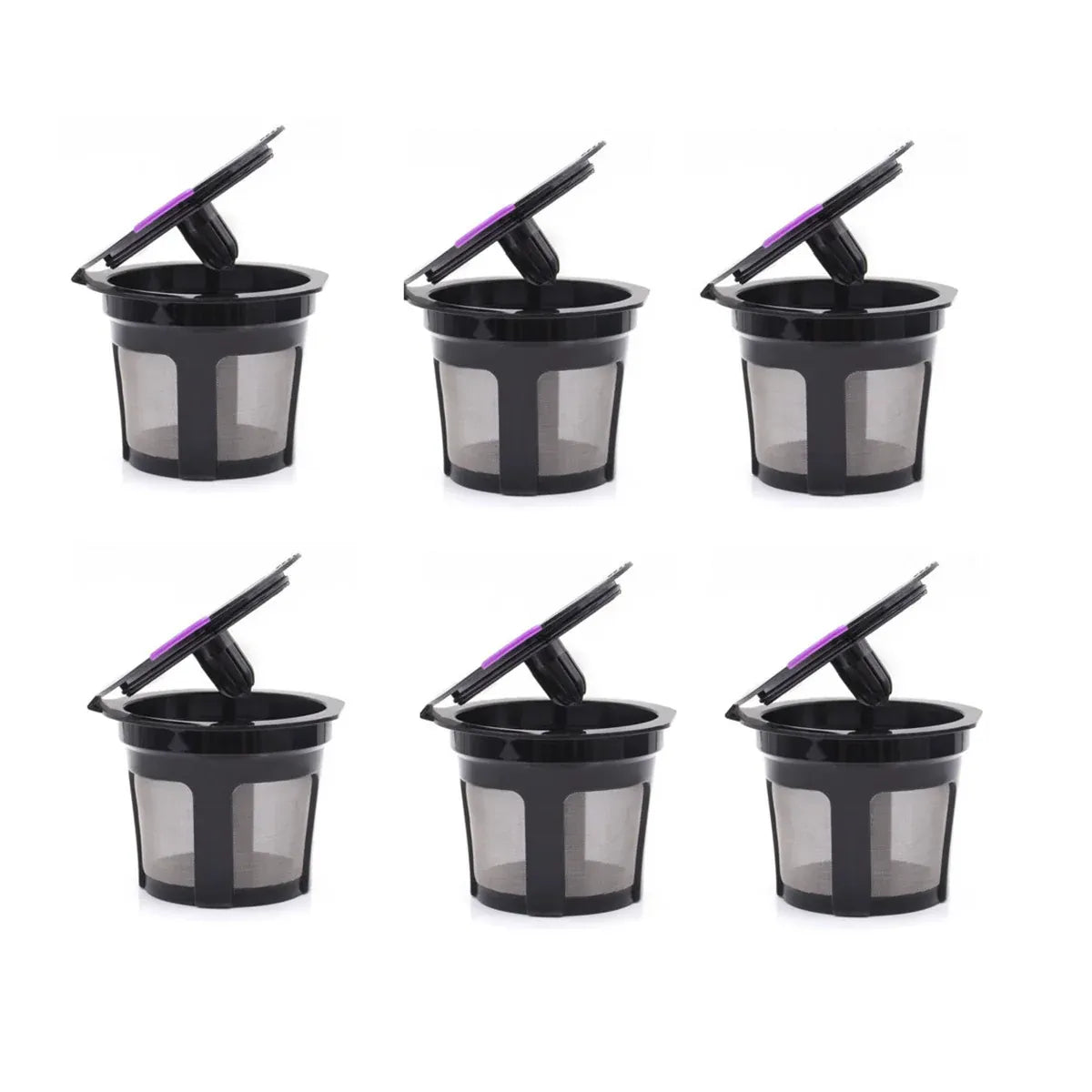 Kcup Coffee Capsule Filter Basic Model Reusable Keurig Coffee Shell For Makers - Black