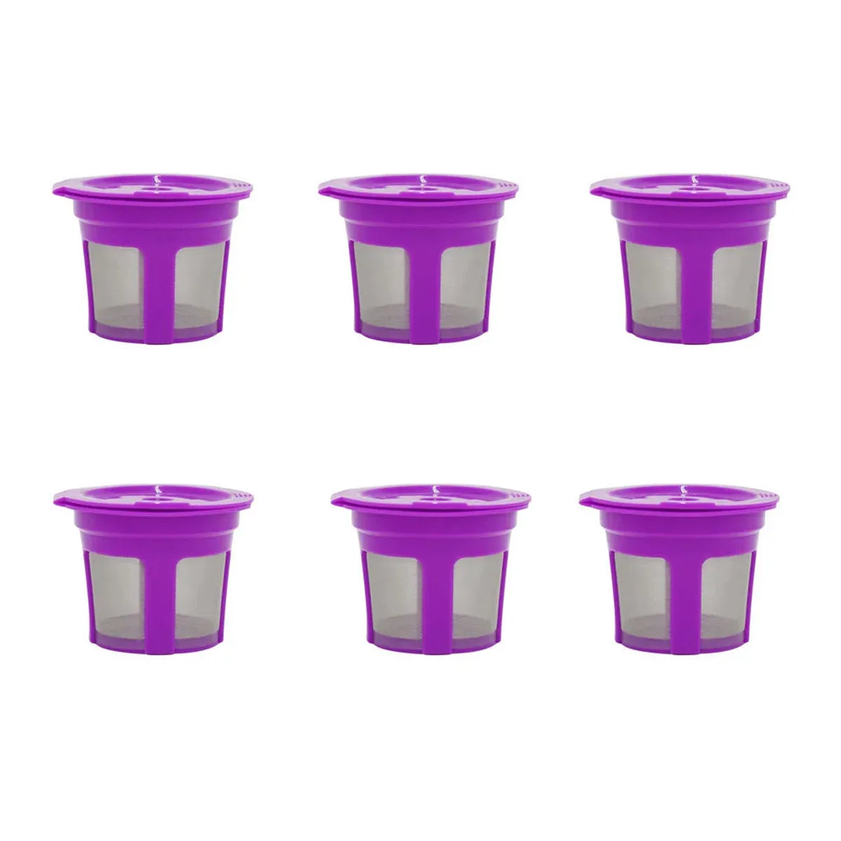 Kcup Coffee Capsule Filter Basic Model Reusable Keurig Coffee Shell For Makers - Purple