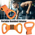 Comfortable Kettlebell Grip Adjustable Clamps Handle Dumbbells to Kettlebells