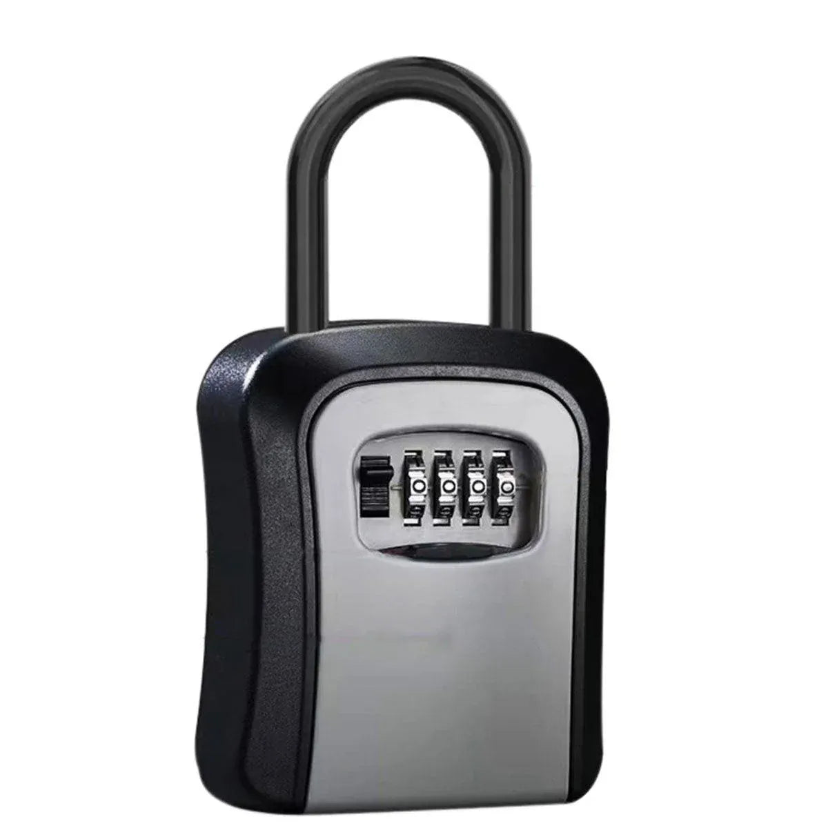 Combination Lock with Hook Heavy Duty Secure Lock for Storage Cabinets and Doors - Grey