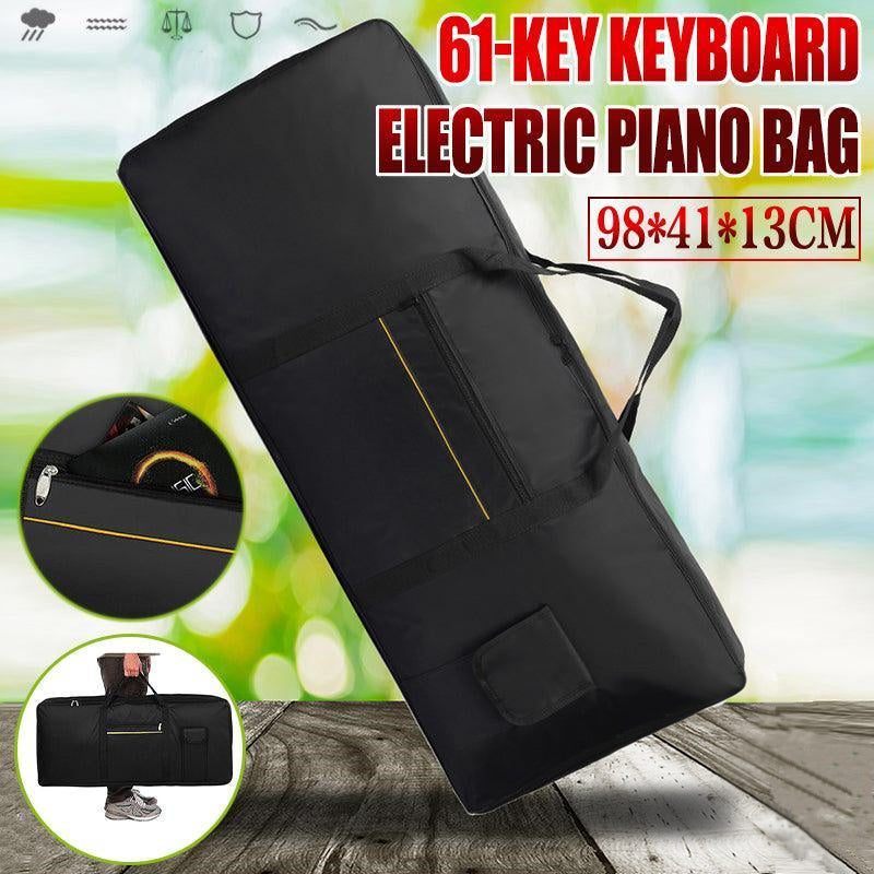 61-Key Keyboard Electric Piano Padded Case Gig Bag 420D Oxford Cloth