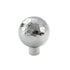 Single Hole Cabinet Handle Drawer Pull 25/27mm Hammer Silver Simple Door Handle - 25mm