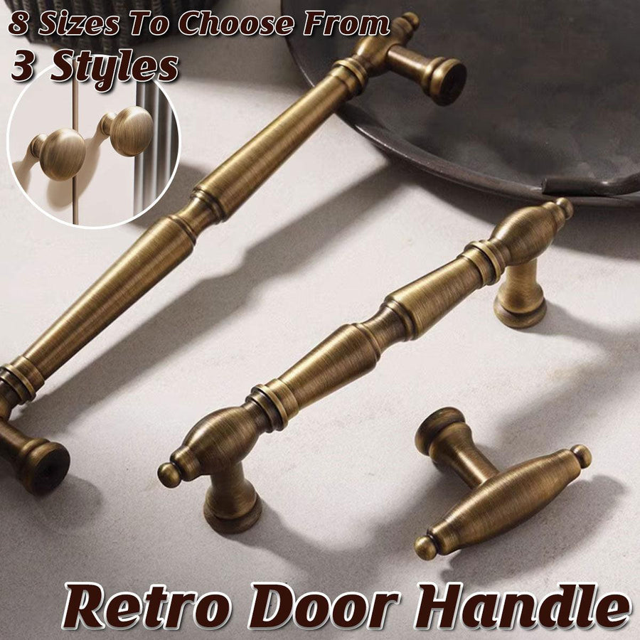 8 Sizes Vintage Cabinet Door Drawer Pull Handle Wardrobe Shoe Cupboard Knob - Single Hole-25mm