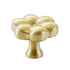 Brass Cabinet Handle Bucolic Style Creative Pull for Wardrobe Drawer Cupboard - Brass