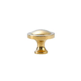 2 Sizes Light Luxury Wardrobe Handles Simple Single Hole Drawer Cabinet Pulls - Gold - 32mm