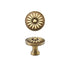 Cabinet Door Handle Round Single Hole Drawer Pull Cabinet Pattern for Furniture - Mocha Copper
