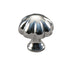 Pure Copper Wardrobe Handle Bright Silver Round Ball Egg Shaped Drawer Pull - Pumpkin