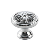Drawer Cabinet Handle Silver 6Styles Single Hole Modern Minimalist Furniture - E