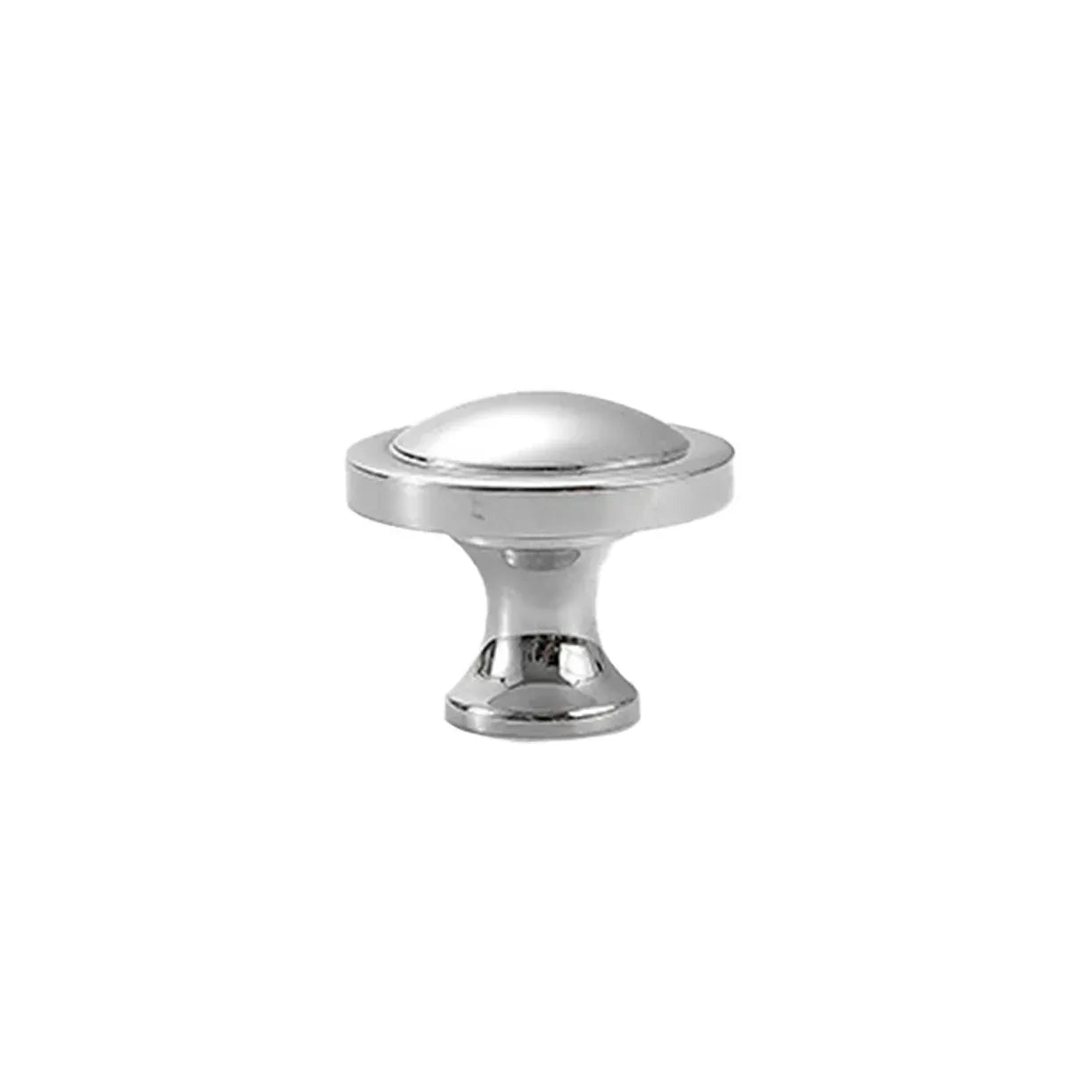 2 Sizes Light Luxury Wardrobe Handles Simple Single Hole Drawer Cabinet Pulls - Silver - 32mm