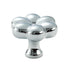 Brass Cabinet Handle Bucolic Style Creative Pull for Wardrobe Drawer Cupboard - Silver