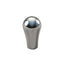 Pure Copper Wardrobe Handle Bright Silver Round Ball Egg Shaped Drawer Pull - Water Drop