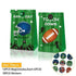 2set Football Touchdown Sports Game Party Candy Gift Kraft Paper Bags Birthday - 2sets-LB037