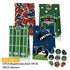 2set Football Touchdown Sports Game Party Candy Gift Kraft Paper Bags Birthday - 2sets-LB135