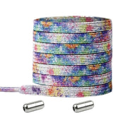 No Tie Locked Elastic Shoelace Shoe Lace Lazy Laces Sneakers Sports - NO.1 Paints