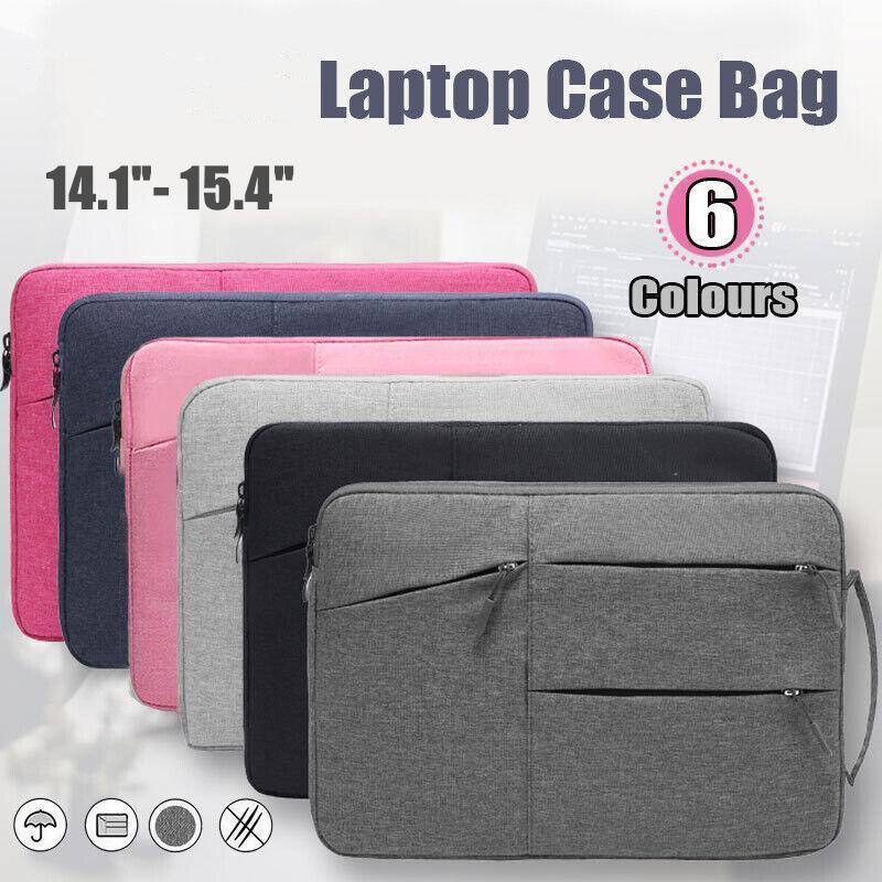 Laptop Sleeve Travel Bag Carry Case For MacBook Air Pro 14.1”-15.4” - Navy
