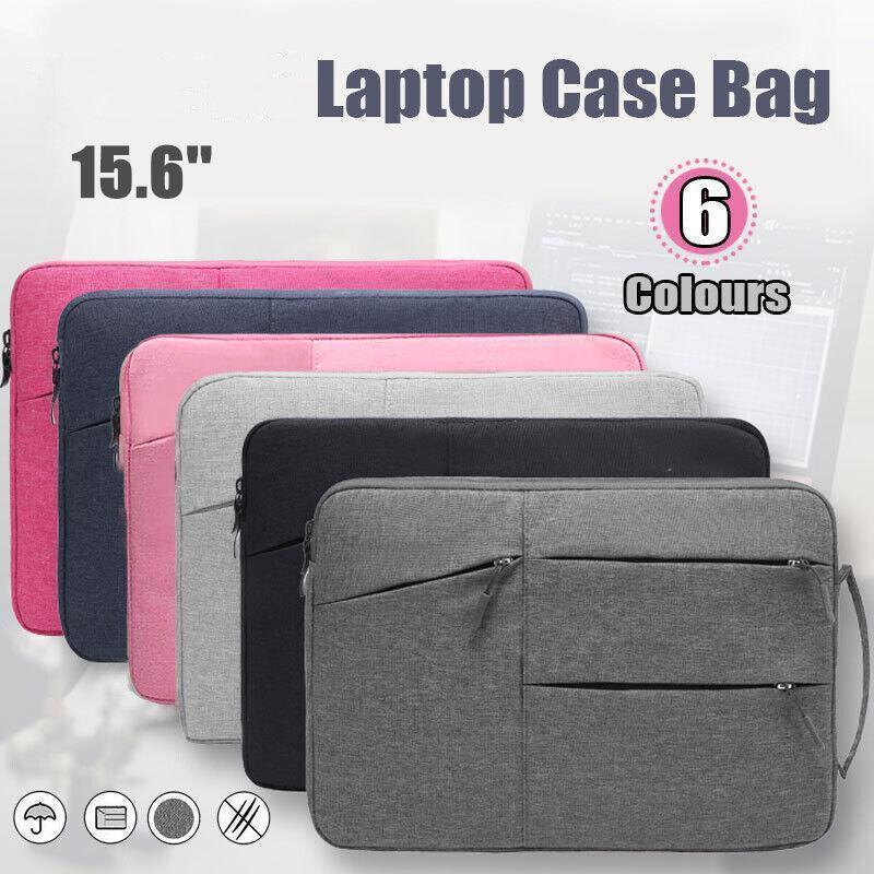 Laptop Sleeve Travel Bag Carry Case For Macbook Air Pro 15.6" - Navy